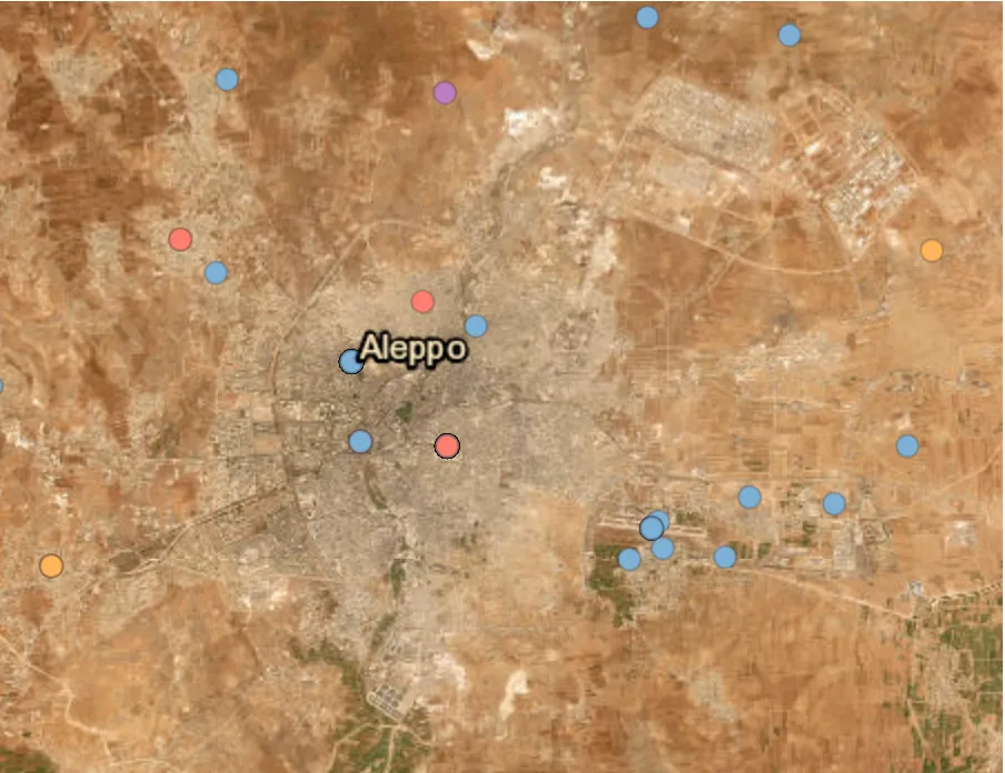 Violence Escalates in Aleppo Countryside